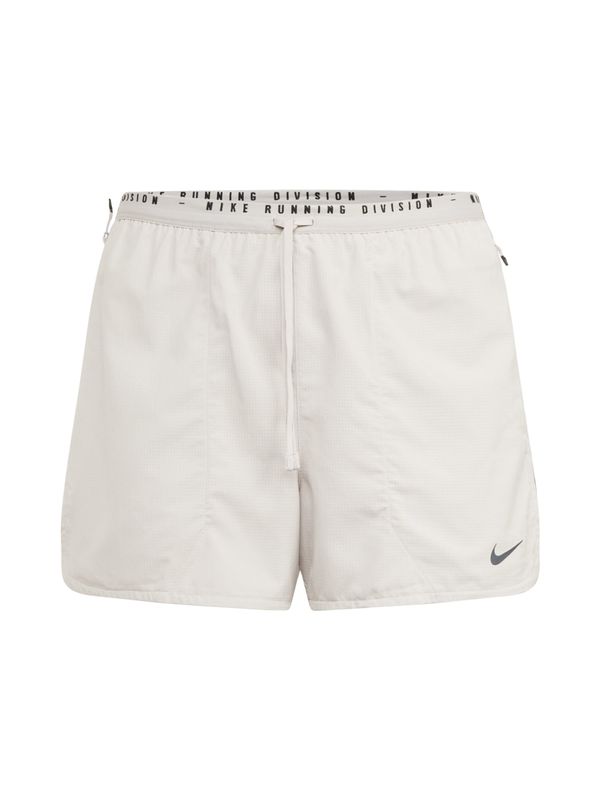 NIKE NIKE Спортен панталон  светлосиво / черно