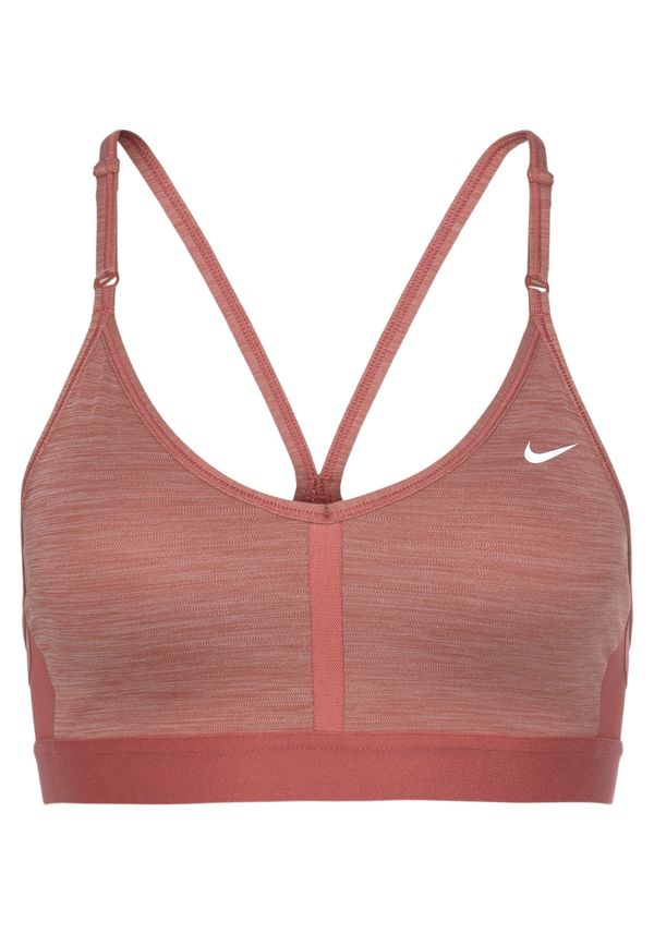 NIKE NIKE Спортен сутиен 'Indy'  розе / розов меланж