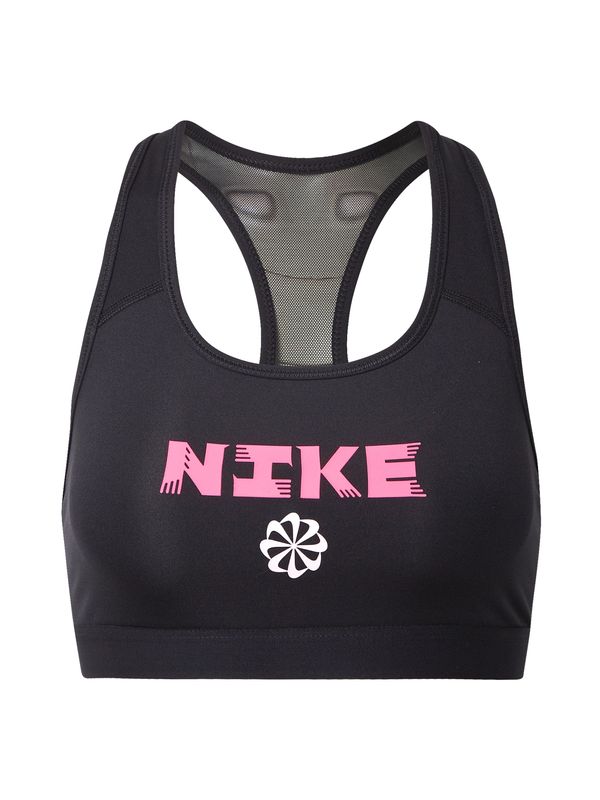 NIKE NIKE Спортен сутиен  светлорозово / черно / бяло