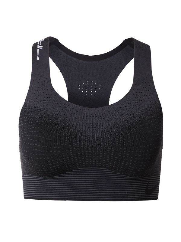 NIKE NIKE Спортен сутиен 'SWSH'  черно / бяло