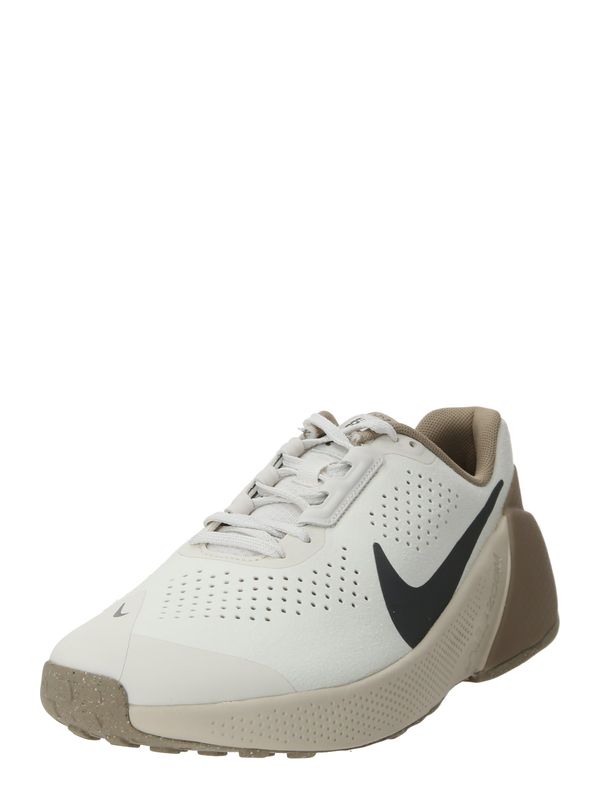 NIKE NIKE Спортни обувки 'Air Zoom TR1'  светлосиво / черно / мръсно бяло