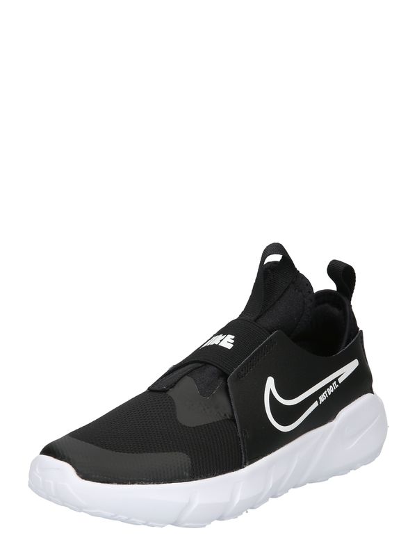 NIKE NIKE Спортни обувки 'Flex Runner 2'  черно / бяло