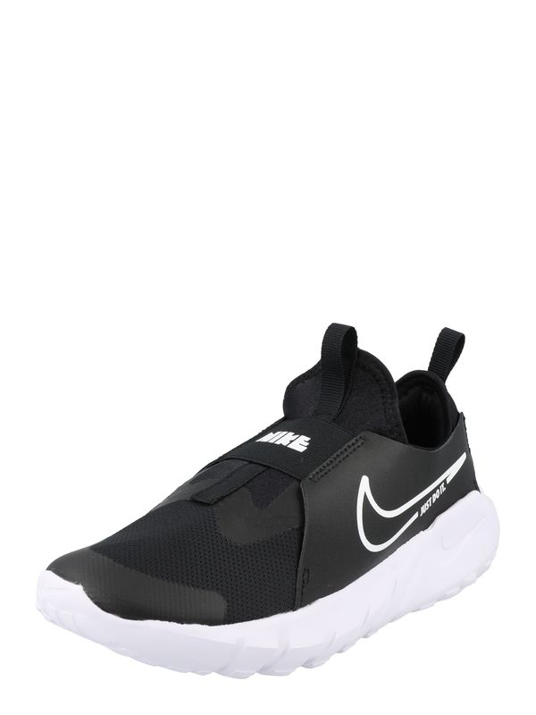 NIKE NIKE Спортни обувки 'Flex Runner 2'  черно / бяло