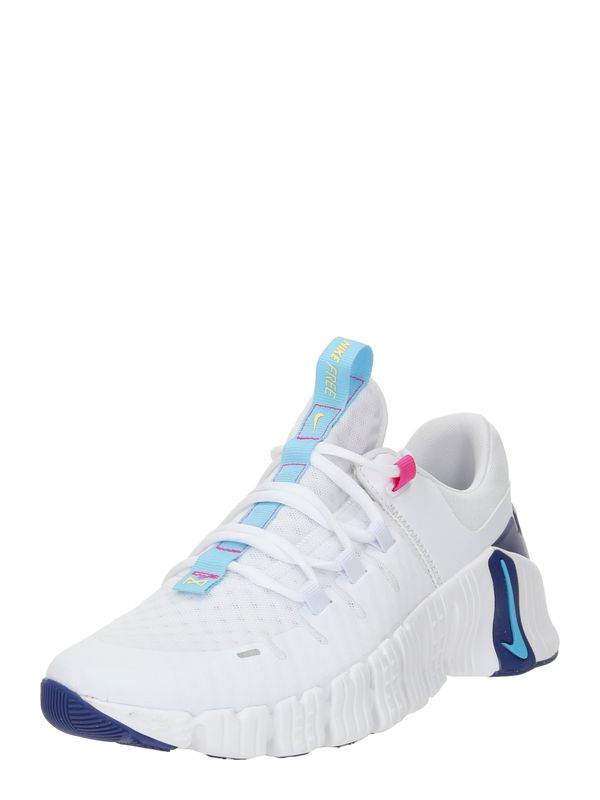 NIKE NIKE Спортни обувки 'Free Metcon 5'  светлосиньо / неоново розово / бяло