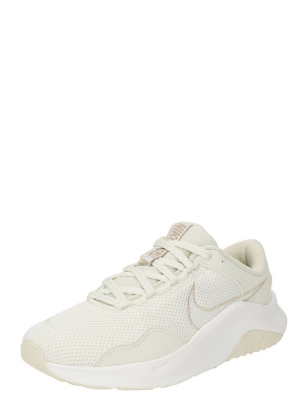 NIKE NIKE Спортни обувки 'Legend Essential 3 Next Nature Premium'  тъмнобежово / пастелно зелено / бяло