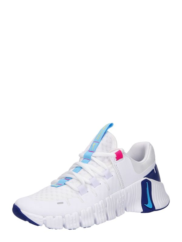 NIKE NIKE Спортни обувки 'Metcon 5'  синьо / кралско синьо / розово / бяло