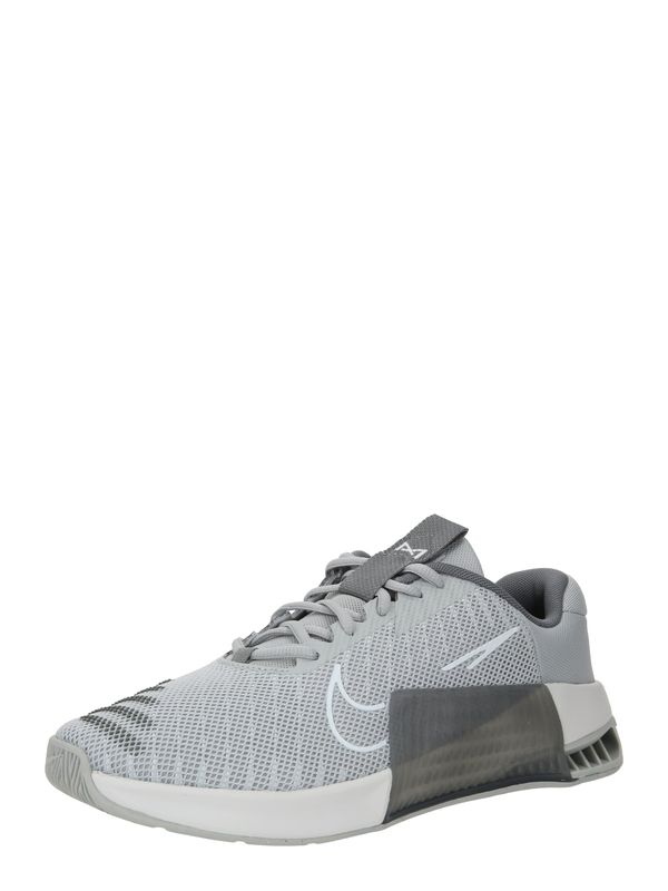 NIKE NIKE Спортни обувки 'Metcon 9'  сиво / светлосиво / бяло