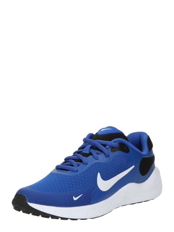 NIKE NIKE Спортни обувки 'REVOLUTION 7'  кралско синьо / черно / бяло