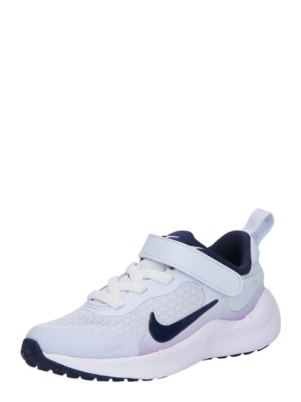 NIKE NIKE Спортни обувки 'REVOLUTION 7'  светлосиво / светлолилаво / черно