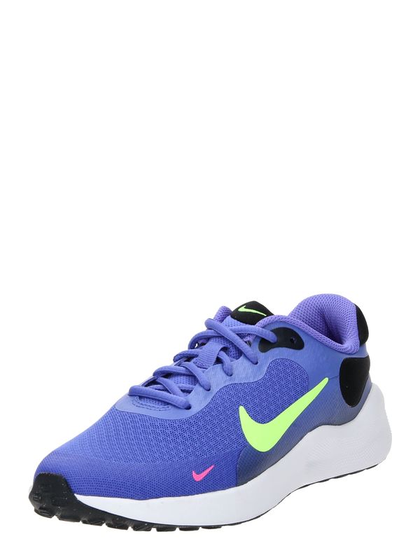 NIKE NIKE Спортни обувки 'REVOLUTION 7'  светлозелено / лилав / светлорозово / черно