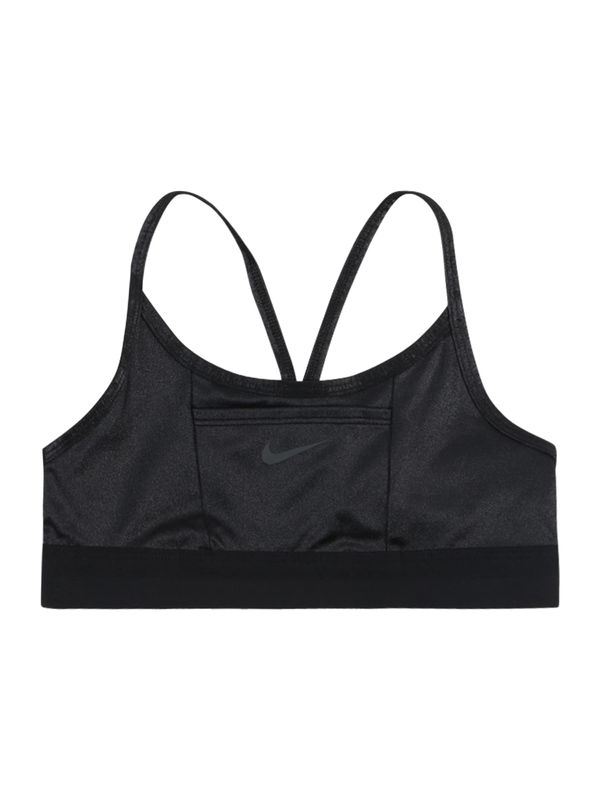 NIKE NIKE Спортно бельо 'INDY'  тъмносиво / черно