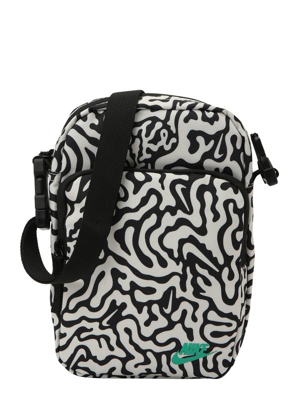Nike Sportswear Nike Sportswear Чанта за през рамо тип преметка  зелено / черно / бяло