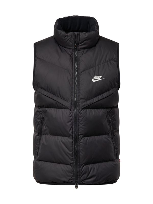 Nike Sportswear Nike Sportswear Елек  черно / бяло