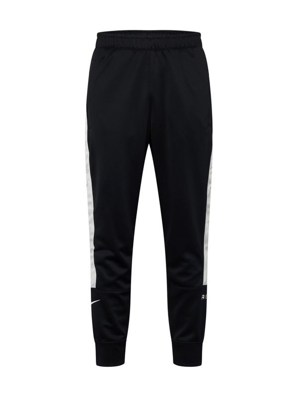 Nike Sportswear Nike Sportswear Функционален панталон 'AIR'  черно / бяло