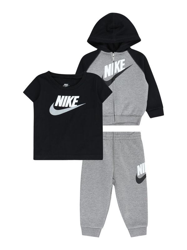 Nike Sportswear Nike Sportswear Комплект  графитено сиво / черно / бяло