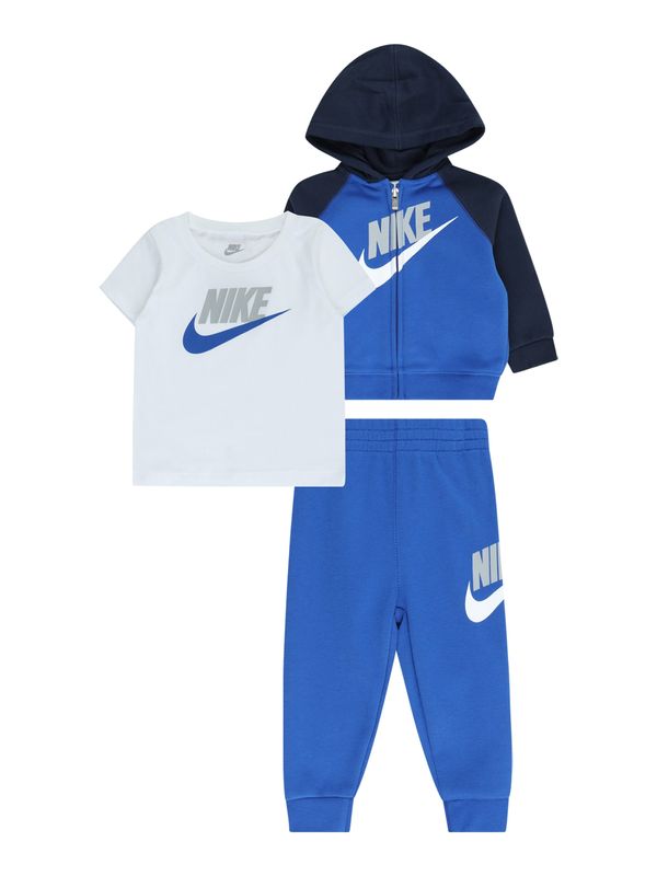 Nike Sportswear Nike Sportswear Комплект  кралско синьо / сиво / черно / бяло