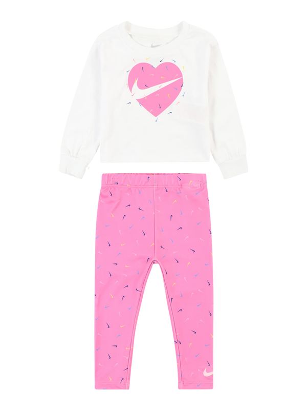 Nike Sportswear Nike Sportswear Комплект  светлосиньо / розово / мръсно бяло