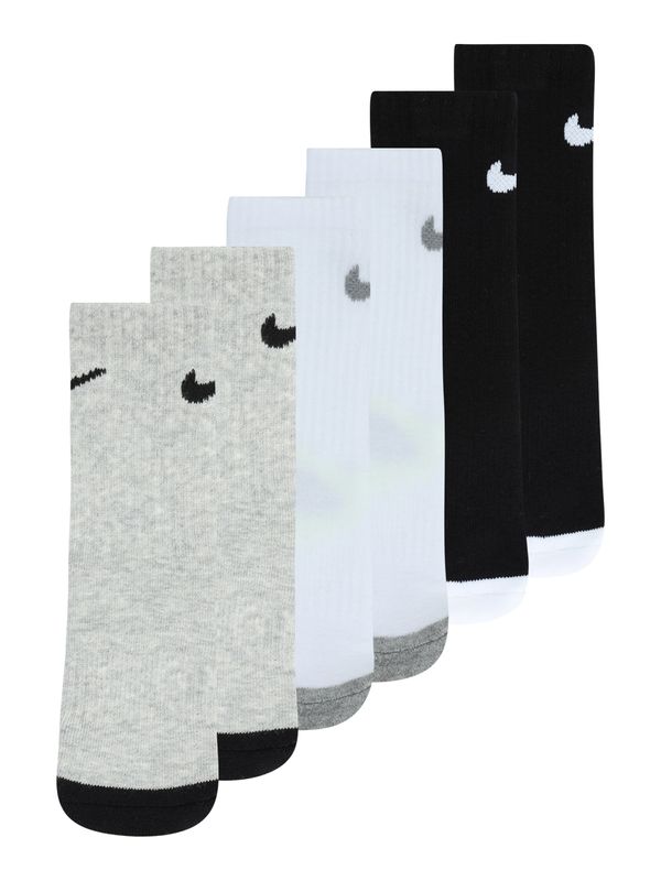 Nike Sportswear Nike Sportswear Къси чорапи 'SMILEY'  светлосиньо / жълто / сиво / черно