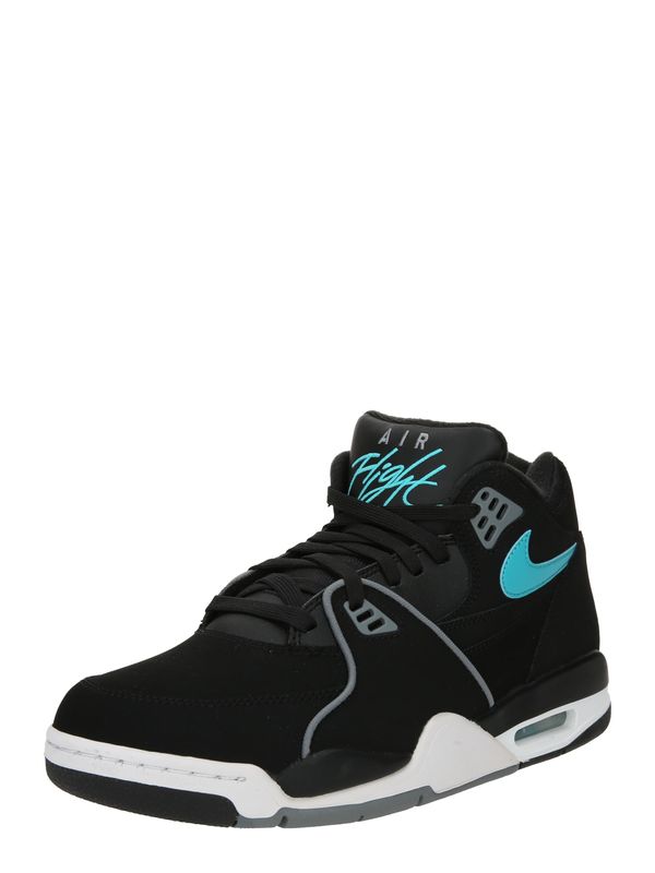 Nike Sportswear Nike Sportswear Ниски маратонки 'AIR FLIGHT 89'  синьо / сиво / черно