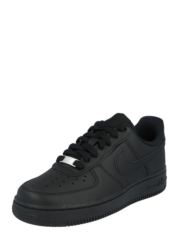Nike Sportswear Nike Sportswear Ниски маратонки 'AIR FORCE 1 07'  черно