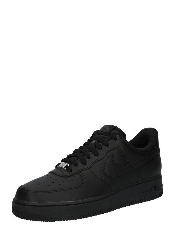 Nike Sportswear Nike Sportswear Ниски маратонки 'Air Force 1 '07 FlyEase'  черно