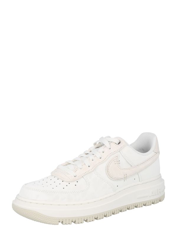 Nike Sportswear Nike Sportswear Ниски маратонки 'AIR FORCE 1 LUXE'  телесен цвят / бяло