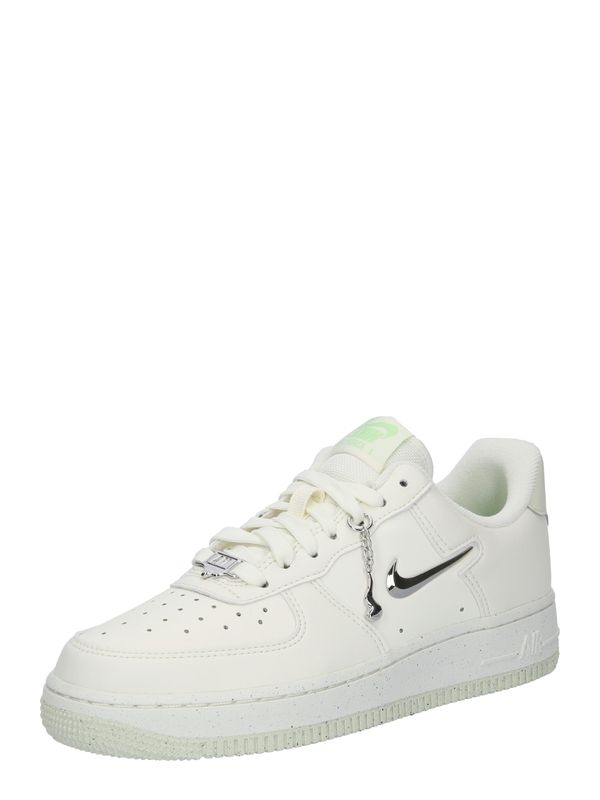 Nike Sportswear Nike Sportswear Ниски маратонки 'AIR FORCE 1'  светлобежово / светлозелено