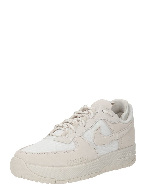 Nike Sportswear Nike Sportswear Ниски маратонки 'AIR FORCE 1'  светлосиво / бяло