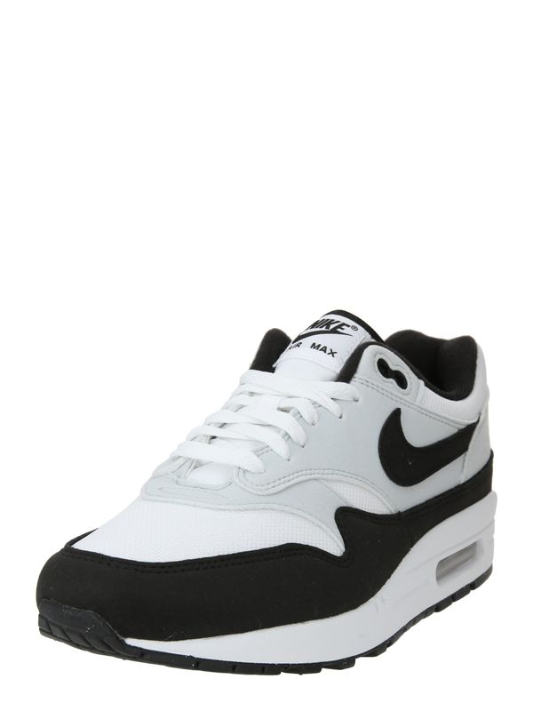 Nike Sportswear Nike Sportswear Ниски маратонки 'Air Max 1'  черно / бяло / естествено бяло