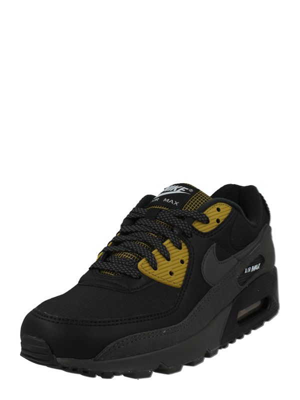 Nike Sportswear Nike Sportswear Ниски маратонки 'AIR MAX 90'  горчица / тъмносиво / черно / бяло