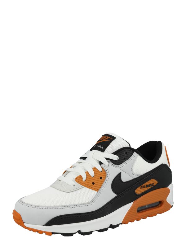 Nike Sportswear Nike Sportswear Ниски маратонки 'AIR MAX 90'  коняк / сиво / антрацитно черно / бяло