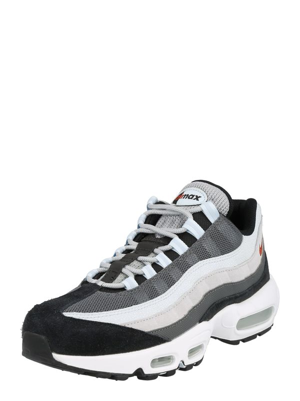 Nike Sportswear Nike Sportswear Ниски маратонки 'Air Max 95'  пастелно синьо / сиво / светлосиво / черно
