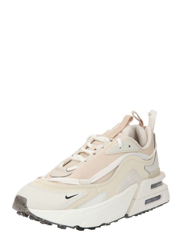 Nike Sportswear Nike Sportswear Ниски маратонки 'AIR MAX FURYOSA'  телесен цвят / цвят "пясък" / черно / бяло