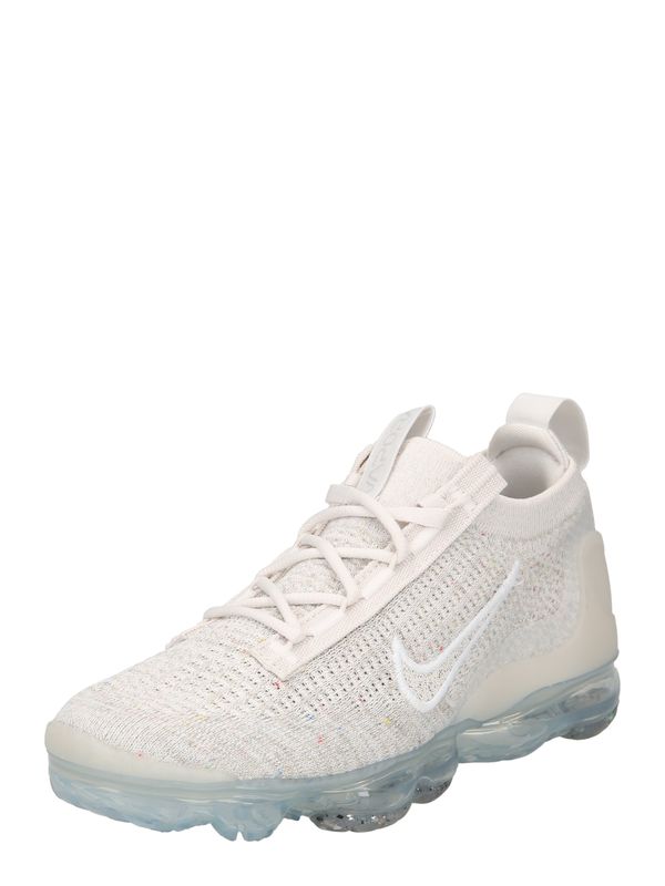 Nike Sportswear Nike Sportswear Ниски маратонки 'AIR VAPORMAX 2021 FK'  сив меланж / черно / бяло
