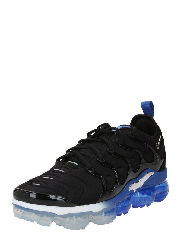 Nike Sportswear Nike Sportswear Ниски маратонки 'Air VaporMax Plus'  синьо / черно / сребърно