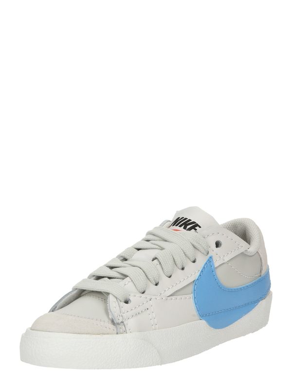 Nike Sportswear Nike Sportswear Ниски маратонки 'Blazer '77 Jumbo'  цвят "пясък" / светлосиньо