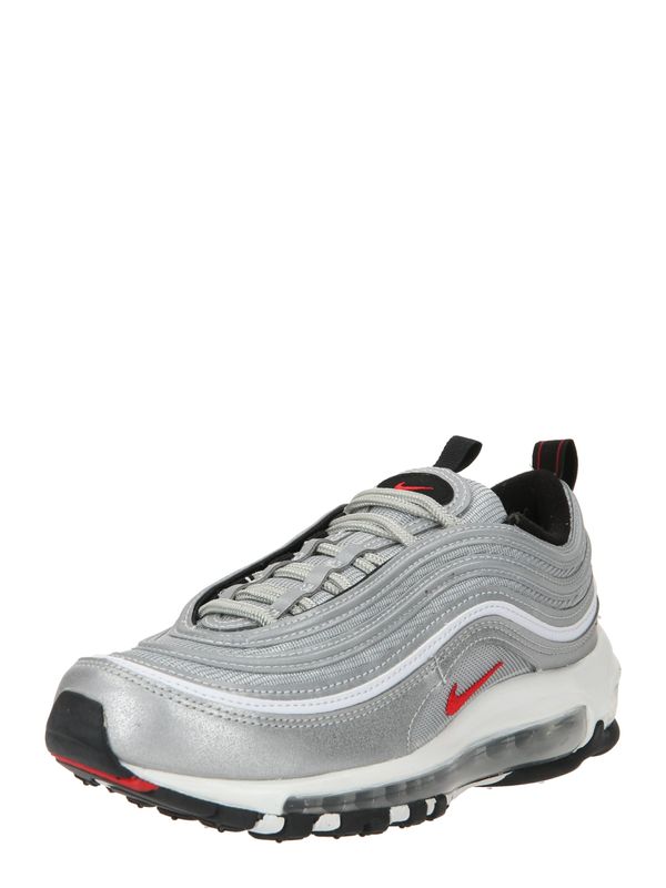 Nike Sportswear Nike Sportswear Ниски маратонки  червено / сребърно