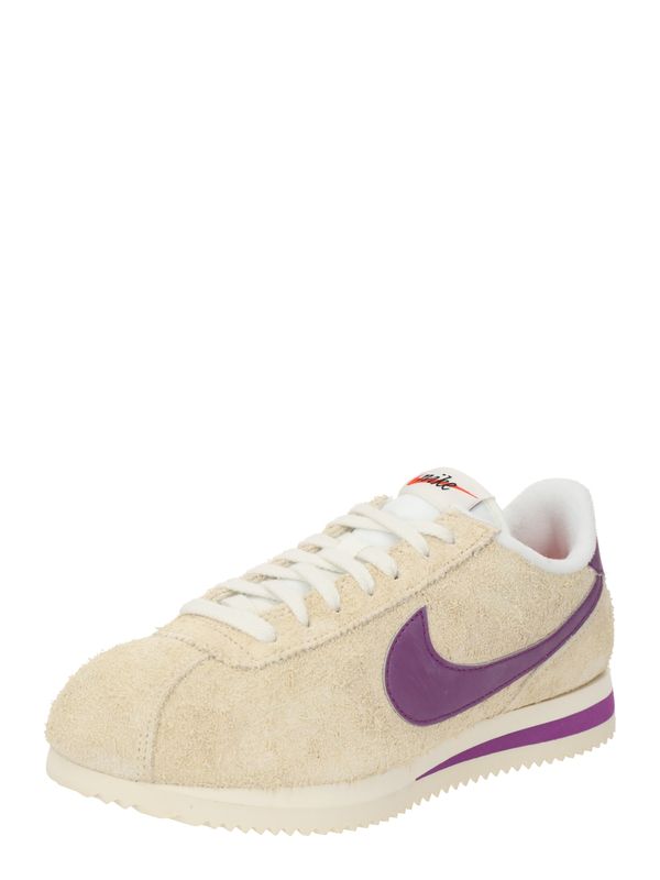 Nike Sportswear Nike Sportswear Ниски маратонки 'CORTEZ'  светлобежово / лилав