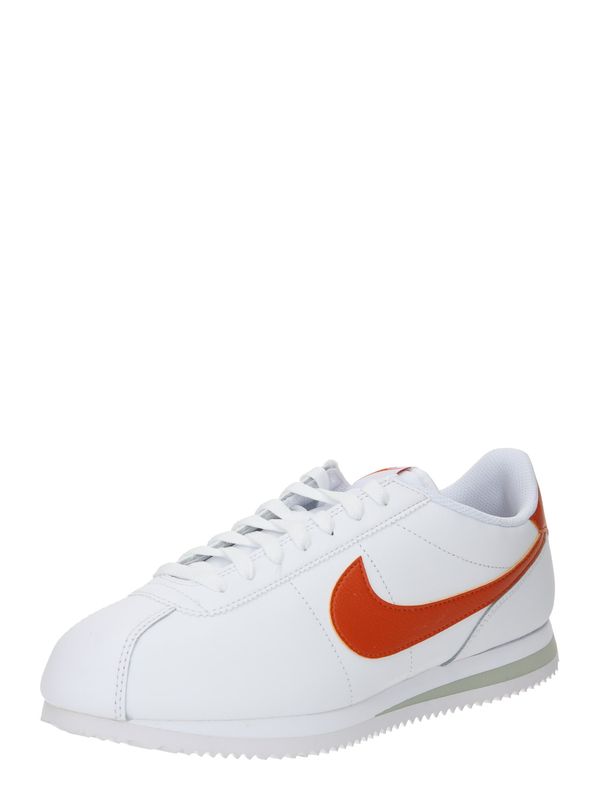 Nike Sportswear Nike Sportswear Ниски маратонки 'Cortez'  тъмнооранжево / бяло