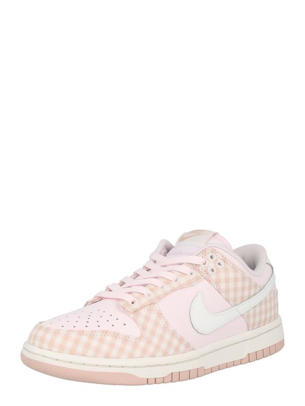 Nike Sportswear Nike Sportswear Ниски маратонки 'DUNK'  бледорозово / бяло
