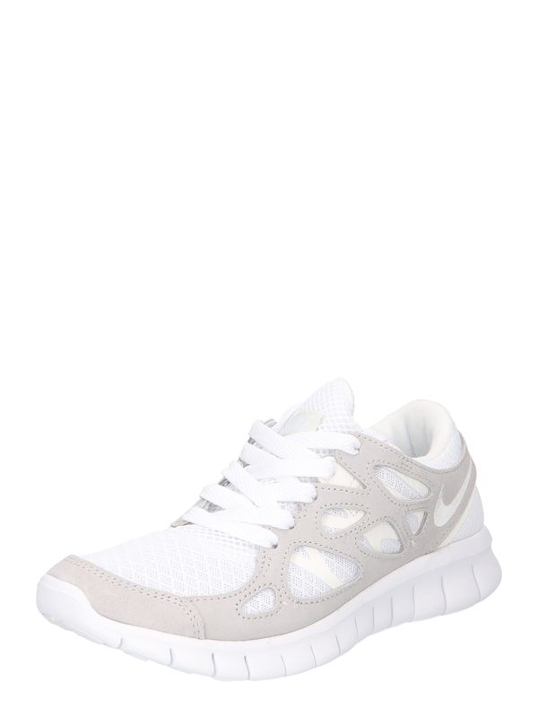 Nike Sportswear Nike Sportswear Ниски маратонки 'Free Run 2'  светлосиво / бяло