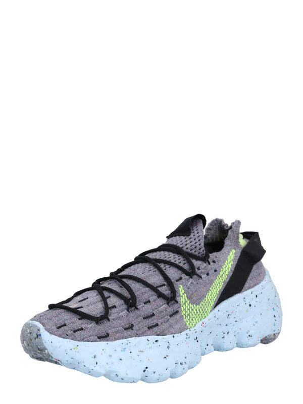 Nike Sportswear Nike Sportswear Ниски маратонки ' Space Hippie '  светлосиньо / жълто / сиво / черно