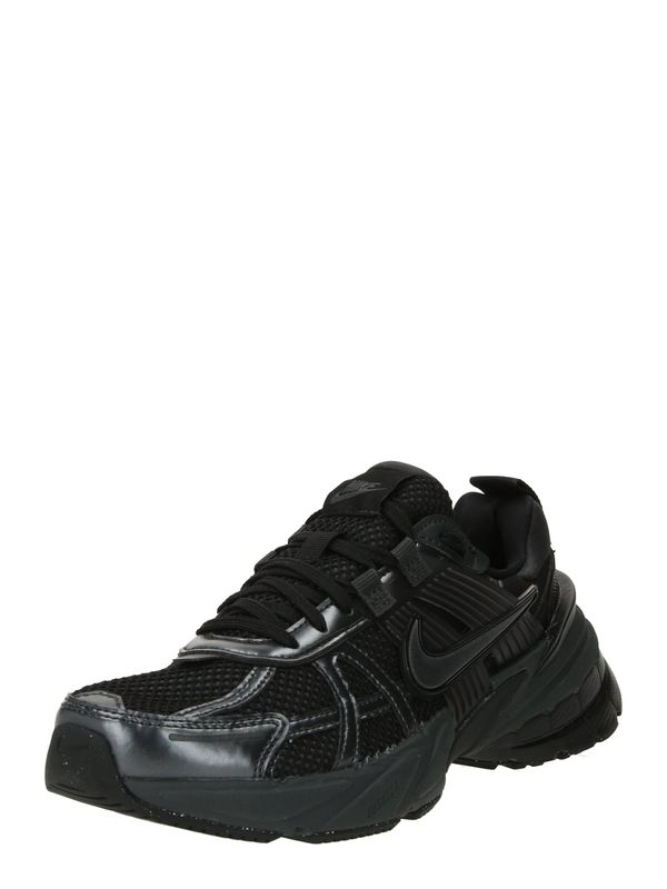 Nike Sportswear Nike Sportswear Ниски маратонки 'V2K'  тъмносиво / черно