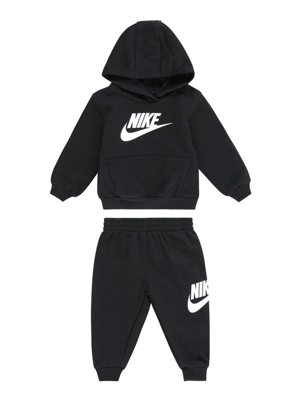 Nike Sportswear Nike Sportswear Облекло за бягане 'CLUB FLEECE'  черно / бяло