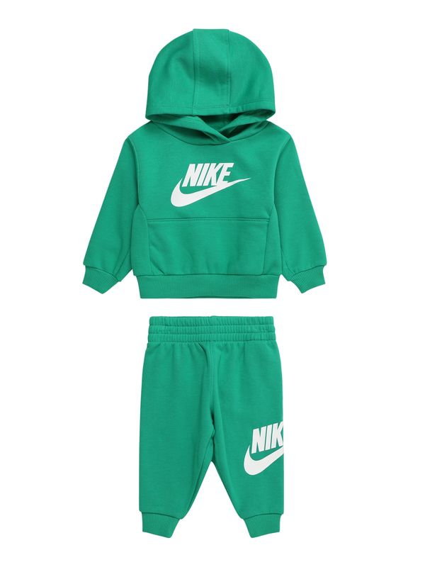 Nike Sportswear Nike Sportswear Облекло за бягане 'CLUB FLEECE'  зелено / бяло