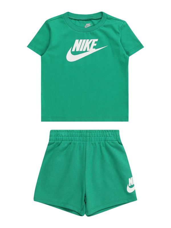 Nike Sportswear Nike Sportswear Облекло за бягане 'CLUB'  зелено / бяло