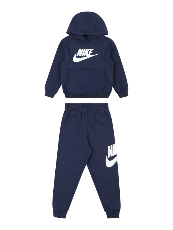 Nike Sportswear Nike Sportswear Облекло за бягане  нейви синьо / бяло