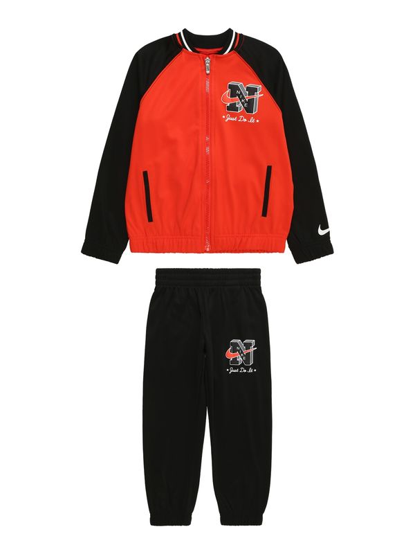 Nike Sportswear Nike Sportswear Облекло за бягане 'NEXT GEN'  червено / черно / мръсно бяло