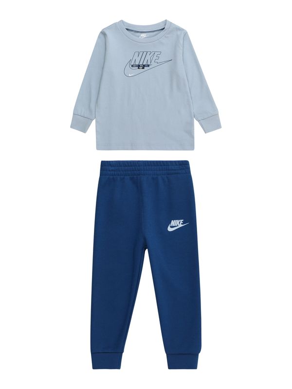 Nike Sportswear Nike Sportswear Облекло за бягане  светлосиньо / тъмносиньо / бяло