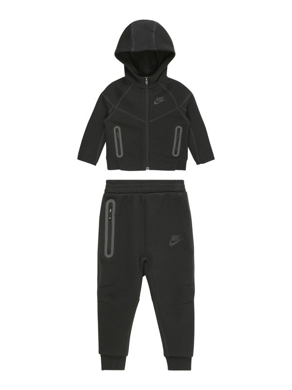 Nike Sportswear Nike Sportswear Облекло за бягане 'TECH FLEECE'  черно